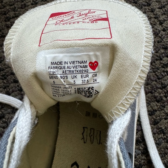 Converse x Comme des Garçons PLAY Chuck 70